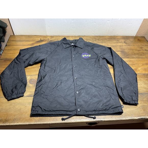 Vans Oogie Boogie Disney Nightmare Before Christmas Windbreaker Jacket Unisex M - Picture 2 of 16